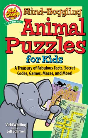 Mind-Boggling Animal Puzzles for Kids de Vicki Whiting