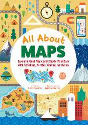 All about Maps Amazing Activity Book de Paola Misesti