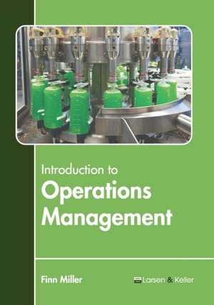 Introduction to Operations Management de Finn Miller