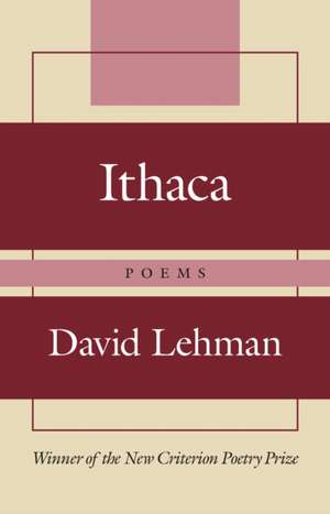 Ithaca de David Lehman