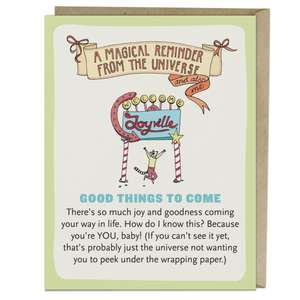 6-Pack Emily McDowell & Friends Good Things to Come Affirmators! Greeting Cards de Emily McDowell & Friends