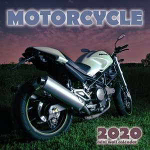 Motorcycle 2020 Mini Wall Calendar de Wall Publishing