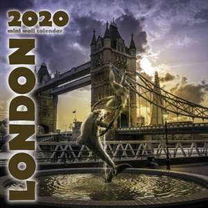 London 2020 Mini Wall Calendar de Wall