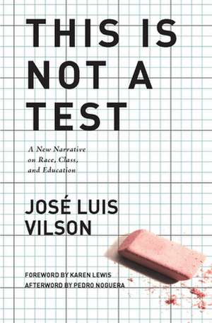 This Is Not a Test de José Vilson