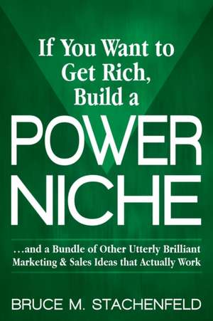 If You Want to Get Rich Build a Power Niche: And a Bundle of Other Utterly Brilliant Marketing and Sales Ideas That Actually Work