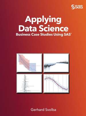 Applying Data Science de Gerhard Svolba