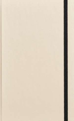 Shinola Journal, HardLinen, Ruled, Cream (5.25x8.25) de Shinola