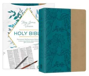 Personal Reflections KJV Bible with Prompts de Compiled By Barbour Staff