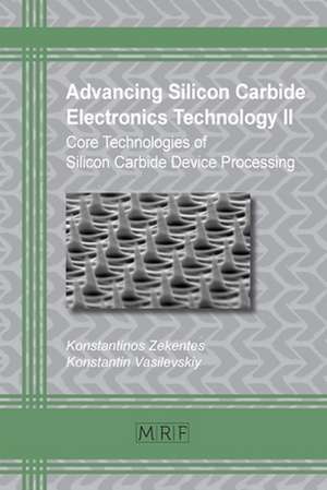 Advancing Silicon Carbide Electronics Technology II de Konstantinos Zekentes