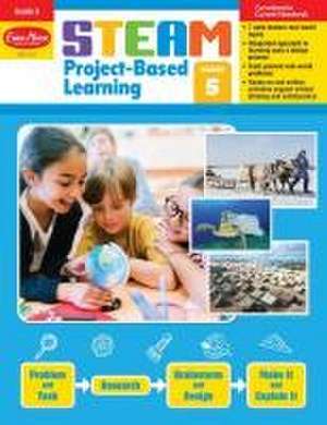 Steam Project-Based Learning, Grade 5 Teacher Resource de Evan-Moor Corporation