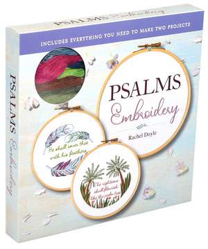 Psalms Embroidery de Rachel Doyle