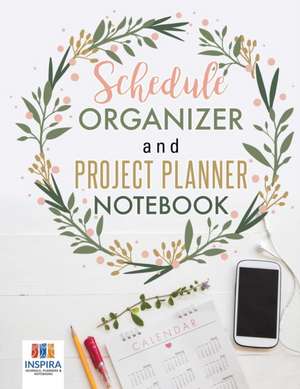 Schedule Organizer and Project Planner Notebook de Planners & Notebooks Inspira Journals