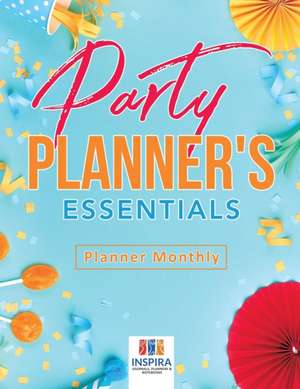 Party Planner's Essentials | Planner Monthly de Planners & Notebooks Inspira Journals