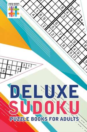 Deluxe Sudoku Puzzle Books for Adults de Senor Sudoku