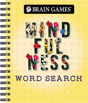 Brain Games - Mindfulness Word Search (Yellow) de Publications International Ltd