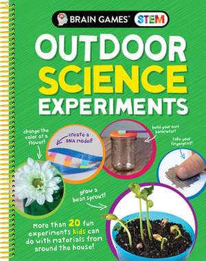 Brain Games Stem - Outdoor Science Experiments (Mom's Choice Awards Gold Award Recipient) de Publications International Ltd