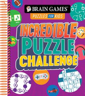 Brain Games Puzzles for Kids - Incredible Puzzle Challenge de Publications International Ltd