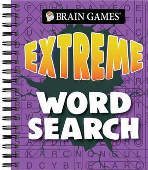 Brain Games - Extreme Word Search (Purple) de Publications International Ltd