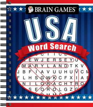 Brain Games - USA Word Search (#4) de Publications International Ltd