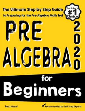 Pre-Algebra for Beginners de Reza Nazari