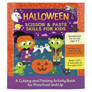 Halloween Scissor & Paste Skills for Kids de Rose Nestling