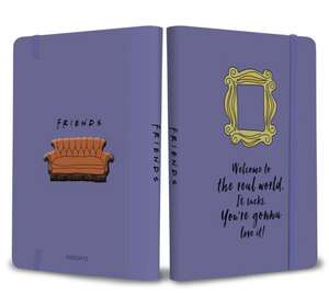 Friends Yellow Frame Softcover Notebook de Insight Editions