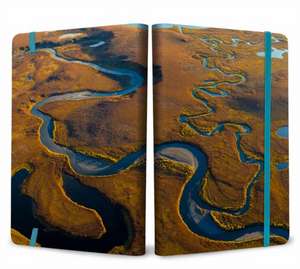 Refuge: Arctic River Softcover Notebook de Insights