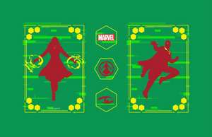 Insight Editions: Marvel: The Tiny Book of Scarlet Witch and de Insight Insight Editions