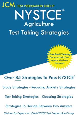 NYSTCE Agriculture - Test Taking Strategies de Jcm-Nystce Test Preparation Group