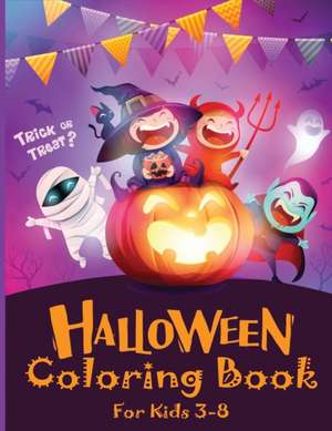 Halloween Coloring Book for Kids 3-8 de Blue Wave Press