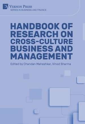 Handbook of Research on Cross-culture Business and Management de Chandan Maheshkar