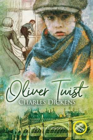 Oliver Twist (Large Print, Annotated) de Charles Dickens