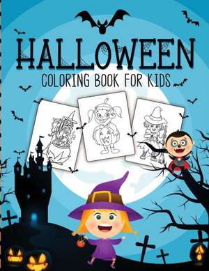 Halloween Coloring Book For Kids de Patricia Larson