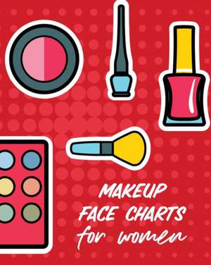 Makeup Face Charts For Women de Patricia Larson