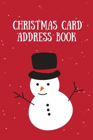 Christmas Card Address Book de Amy Newton