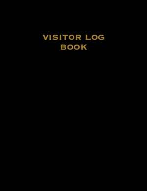 Visitor Log Book de Amy Newton