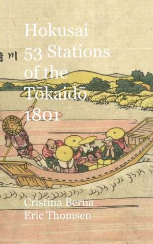 Hokusai 53 Stations of the Tokaido 1801 de Cristina Berna