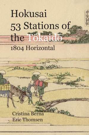 Hokusai 53 Stations of the Tokaido 1804 Horizontal de Cristina Berna