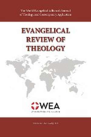 Evangelical Review of Theology, Volume 47, Number 2 de Thomas Schirrmacher