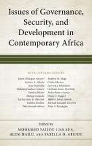 Issues of Governance, Security, and Development in Contempor