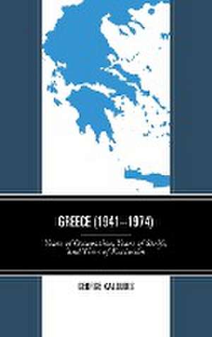 Greece (1941-1974) de George Kaloudis