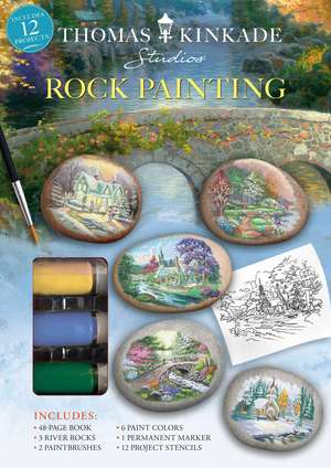 Thomas Kinkade Rock Painting de Editors of Thunder Bay Press