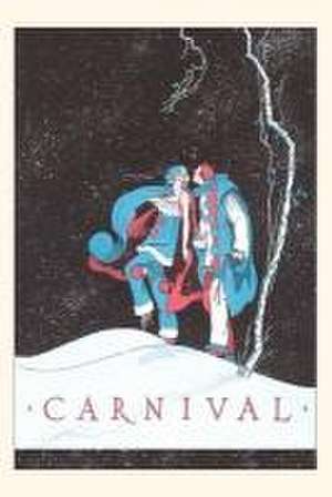 Vintage Journal Carnival Clowns in Universe de Found Image Press