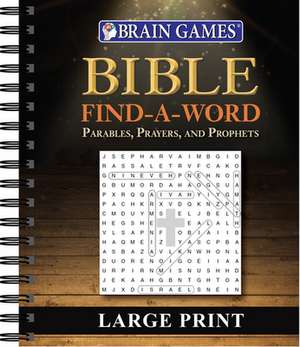 Brain Games Large Print Bible Find a Word de Ltd Publications International