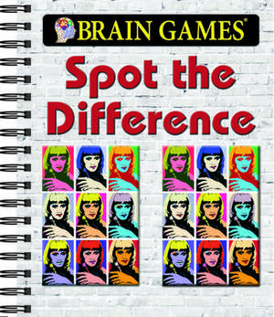 Brain Games - Spot the Difference de Publications International Ltd