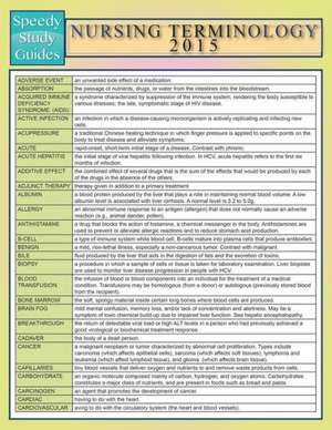 Nursing Terminology 2015 (Speedy Study Guide) de Speedy Publishing LLC