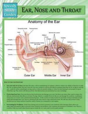 Ear, Nose and Throat (Speedy Study Guide) de Speedy Publishing LLC