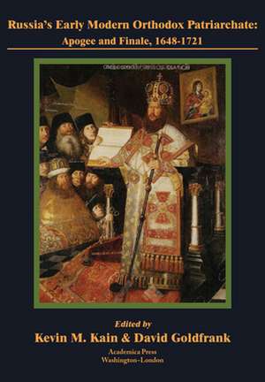 Russia's Early Modern Orthodox Patriarchate de David Goldfrank