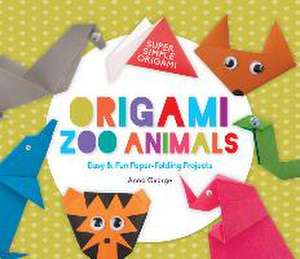 Origami Zoo Animals de Anna George