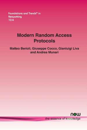 Modern Random Access Protocols de Matteo Berioli